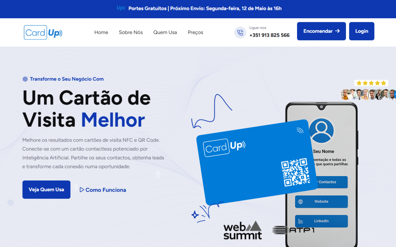 Cartão CardUp